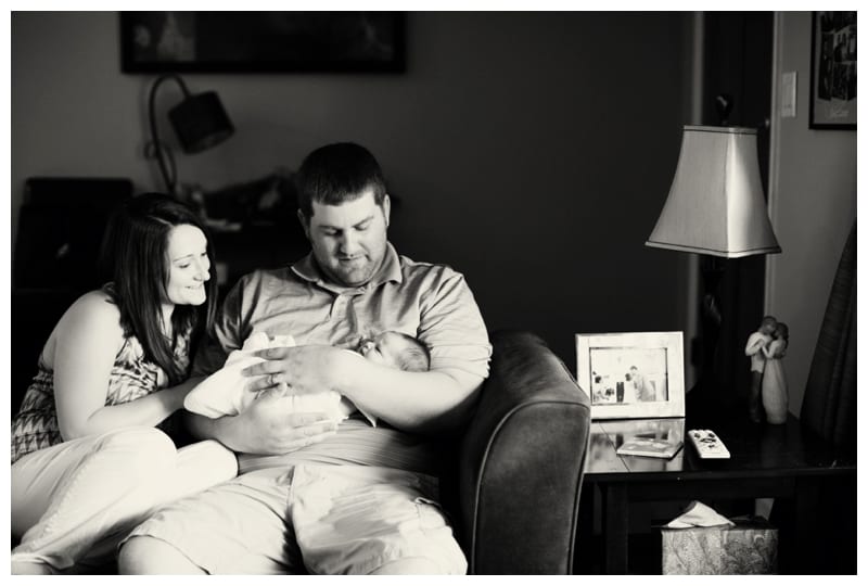 Newborn Baby Kennedy in Bloomington, IL by Ebby L Photography