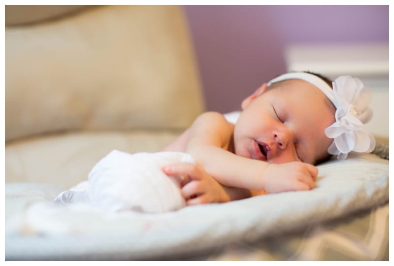 Newborn Baby Kennedy in Bloomington, IL by Ebby L Photography