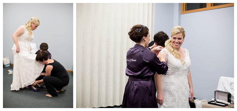 A Crazy Fun Friday Evening Wedding at The Hawthorne Suites in Champaign, IL by Ebby L Photography