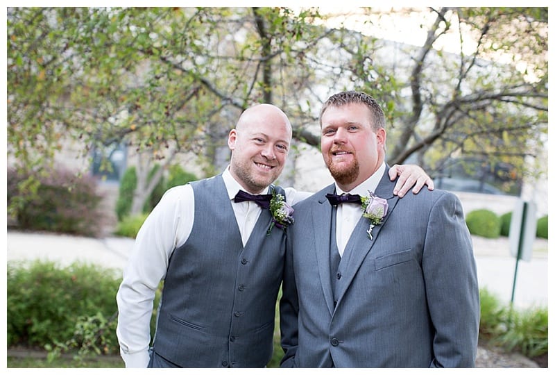 A Crazy Fun Friday Evening Wedding at The Hawthorne Suites in Champaign, IL by Ebby L Photography