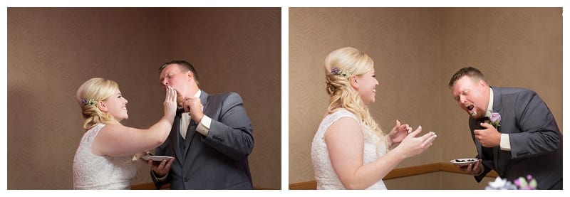 A Crazy Fun Friday Evening Wedding at The Hawthorne Suites in Champaign, IL by Ebby L Photography