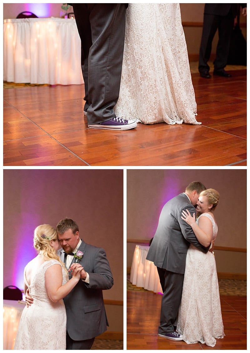 A Crazy Fun Friday Evening Wedding at The Hawthorne Suites in Champaign, IL by Ebby L Photography