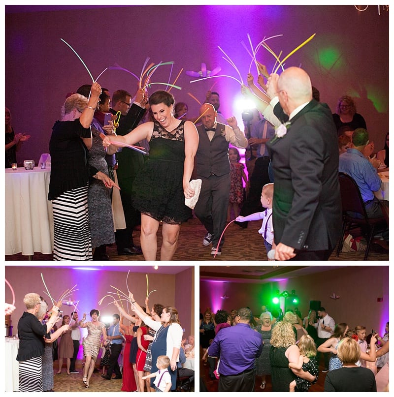 A Crazy Fun Friday Evening Wedding at The Hawthorne Suites in Champaign, IL by Ebby L Photography