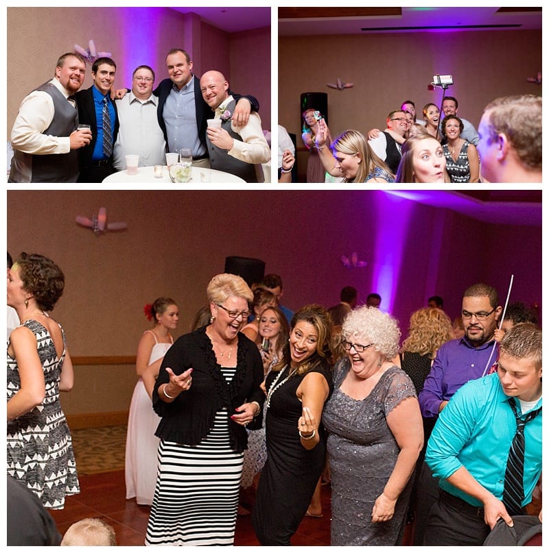 A Crazy Fun Friday Evening Wedding at The Hawthorne Suites in Champaign, IL by Ebby L Photography