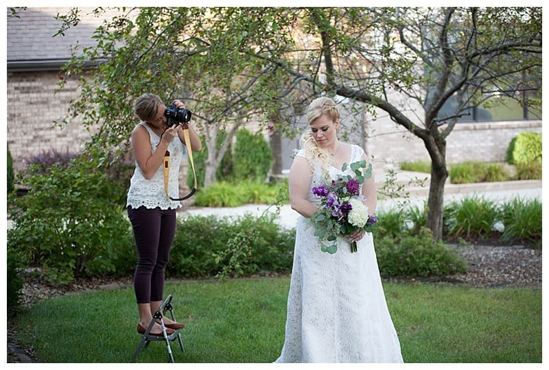 A Crazy Fun Friday Evening Wedding at The Hawthorne Suites in Champaign, IL by Ebby L Photography