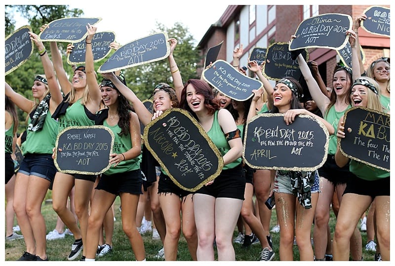 UIUC Kappa Delta Bid Day 2015 by Ebby L Photography