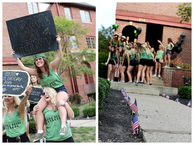 UIUC Kappa Delta Bid Day 2015 by Ebby L Photography
