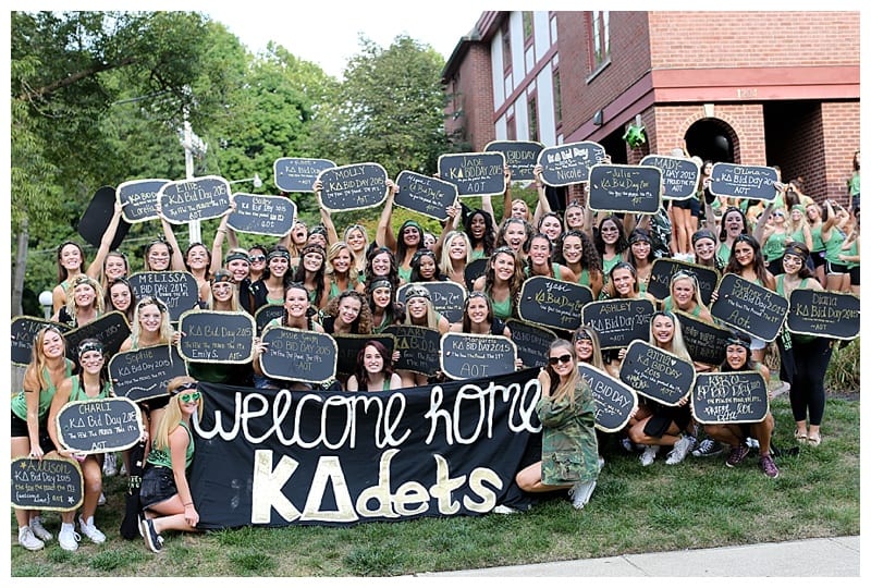 UIUC Kappa Delta Bid Day 2015 by Ebby L Photography