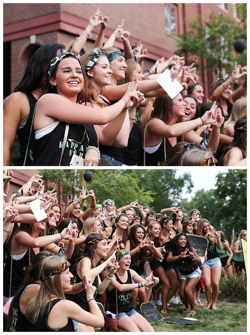 UIUC Kappa Delta Bid Day 2015 by Ebby L Photography
