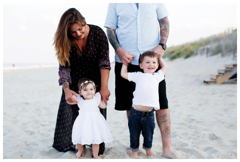 A beach family session in Corolla, NC Photos by Ebby L Photography