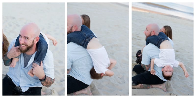 A beach family session in Corolla, NC Photos by Ebby L Photography