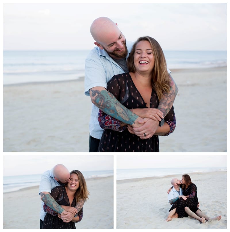 A beach family session in Corolla, NC Photos by Ebby L Photography