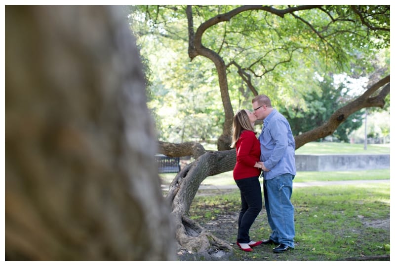 A joyous engagement in Champaign, IL Photos by Ebby L Photography