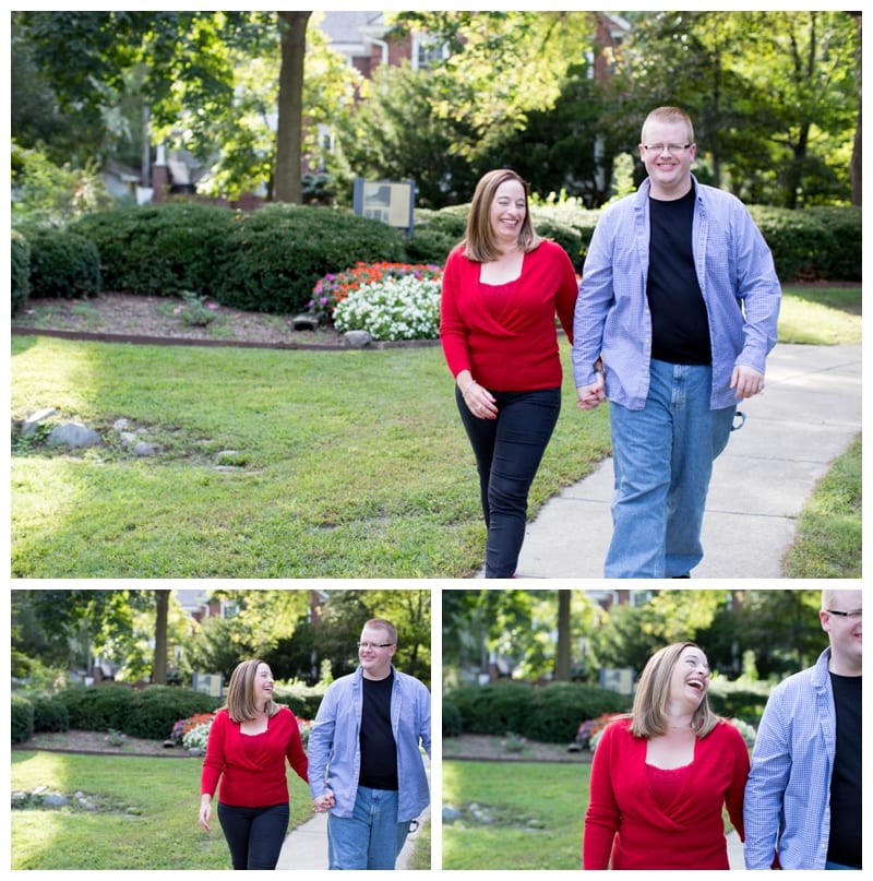 A joyous engagement in Champaign, IL Photos by Ebby L Photography