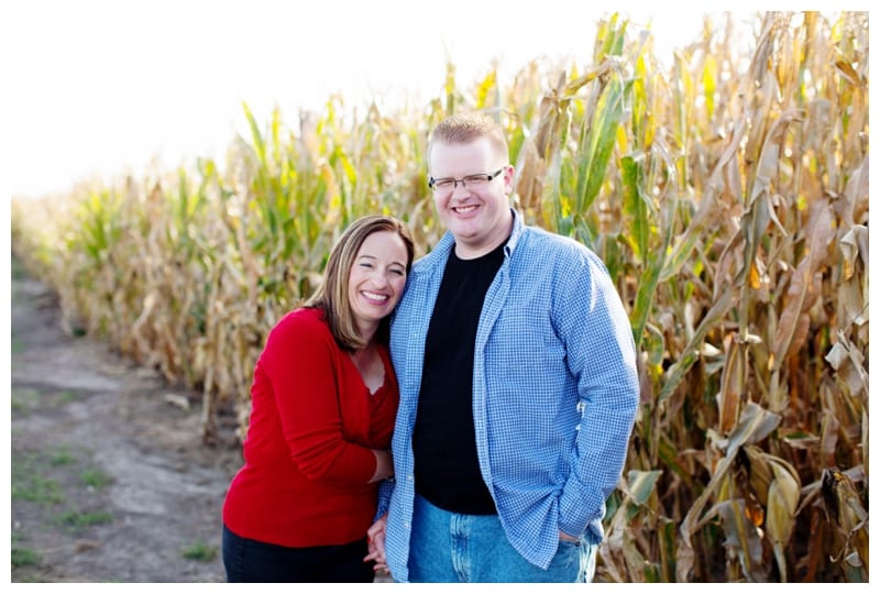 A joyous engagement in Champaign, IL Photos by Ebby L Photography