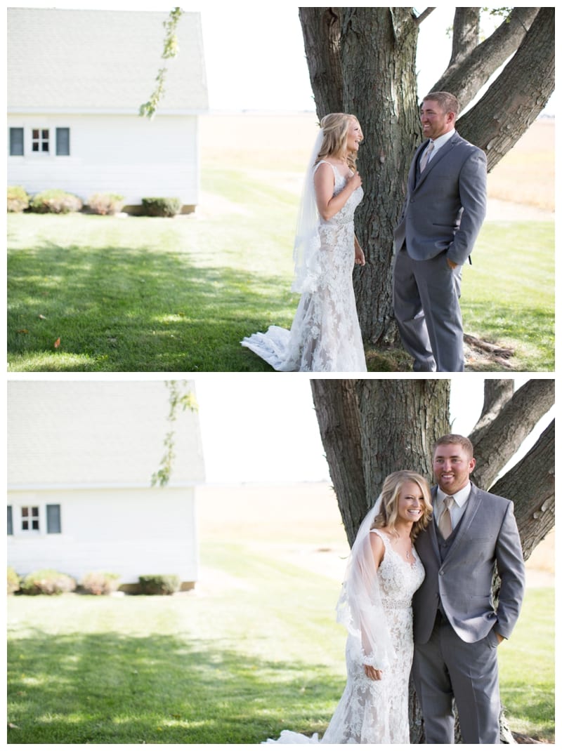 Derek & Kimberly's Country Wedding in Champaign, IL Photos by Ebby L Photography