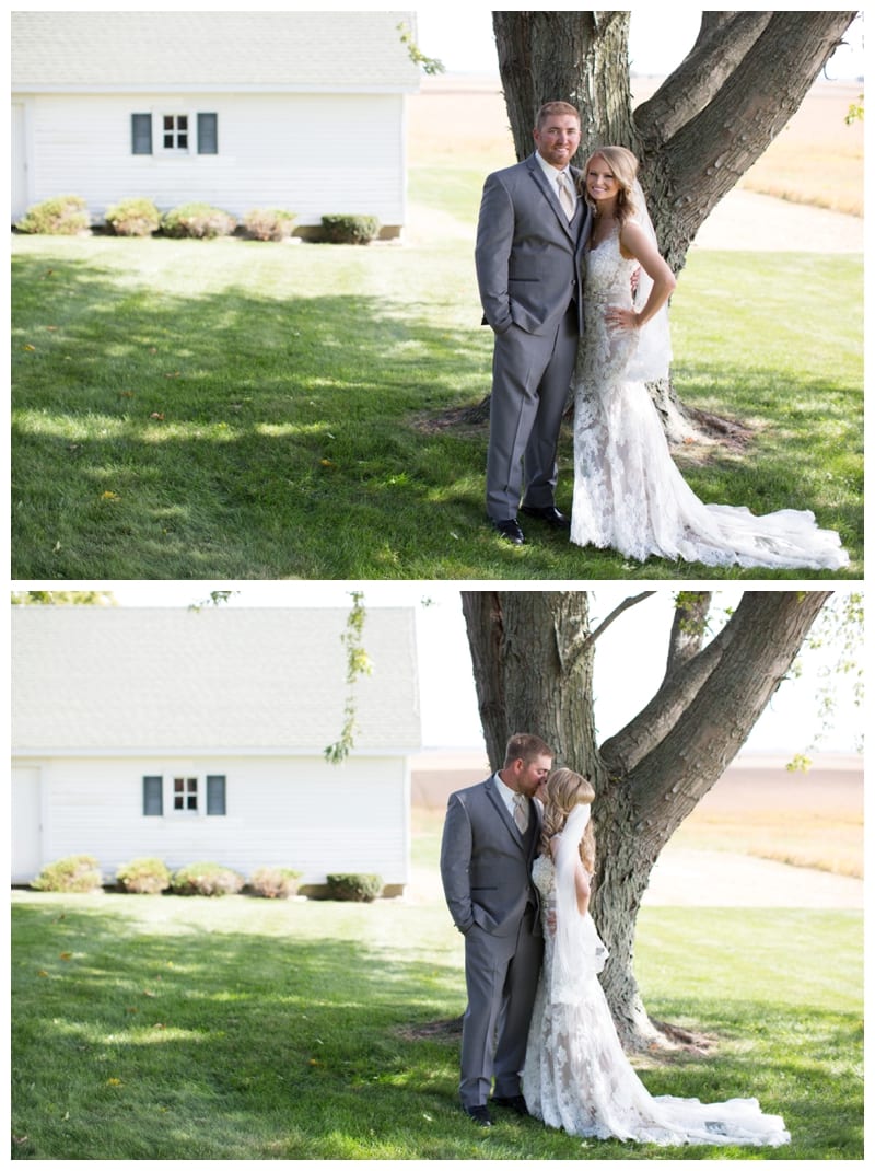 Derek & Kimberly's Country Wedding in Champaign, IL Photos by Ebby L Photography