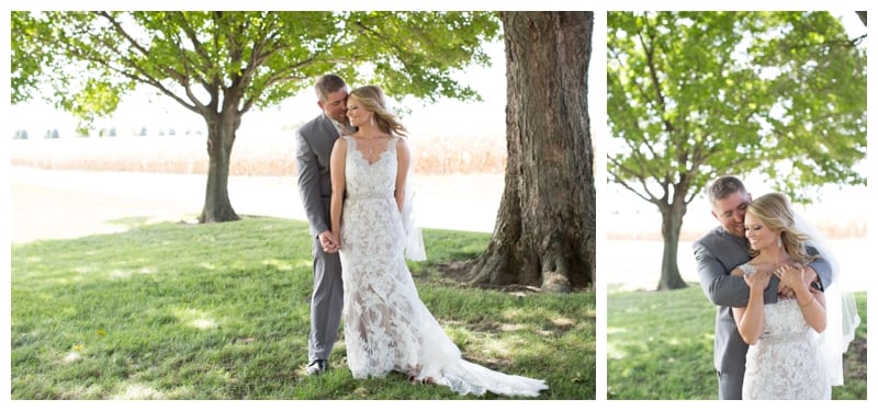 Derek & Kimberly's Country Wedding in Champaign, IL Photos by Ebby L Photography