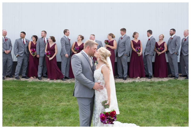 Derek & Kimberly's Country Wedding in Champaign, IL Photos by Ebby L Photography