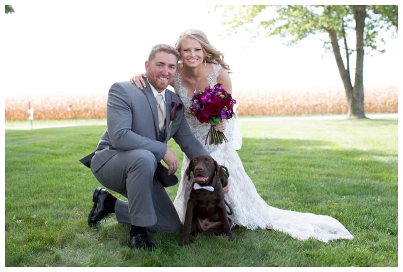 Derek & Kimberly's Country Wedding in Champaign, IL Photos by Ebby L Photography