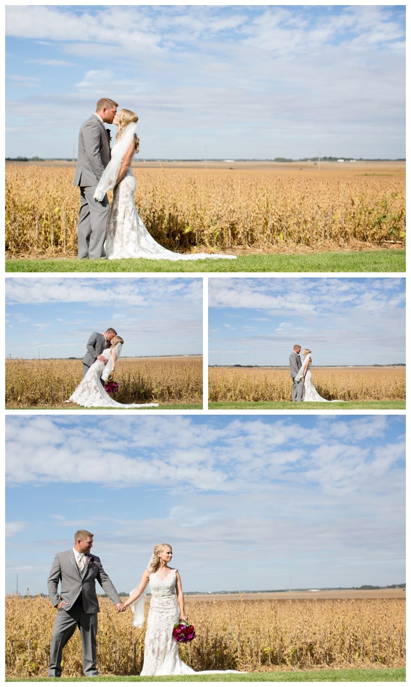 Derek & Kimberly's Country Wedding in Champaign, IL Photos by Ebby L Photography