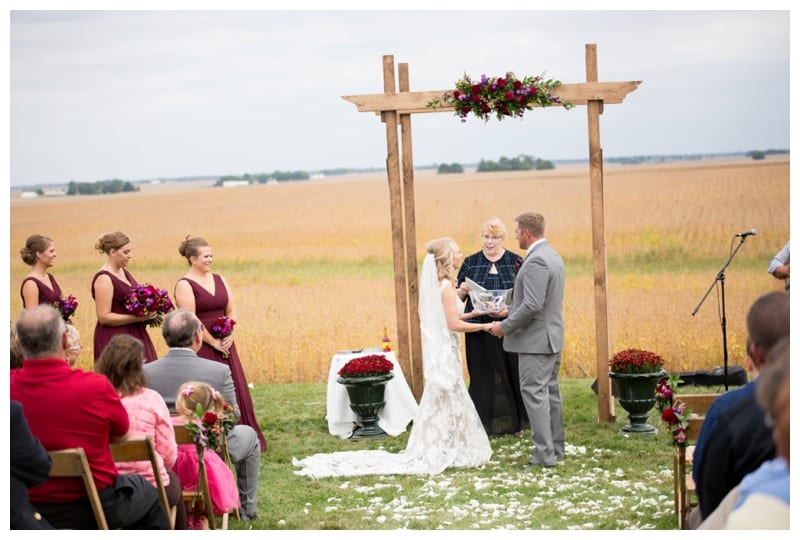 Derek & Kimberly's Country Wedding in Champaign, IL Photos by Ebby L Photography