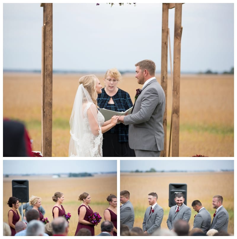 Derek & Kimberly's Country Wedding in Champaign, IL Photos by Ebby L Photography