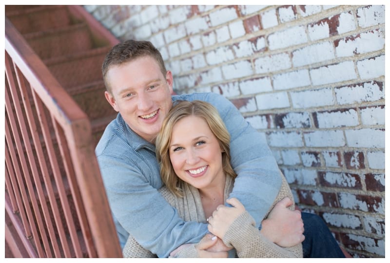 College Sweethearts engagement session in Downtown Champaign, IL Photos