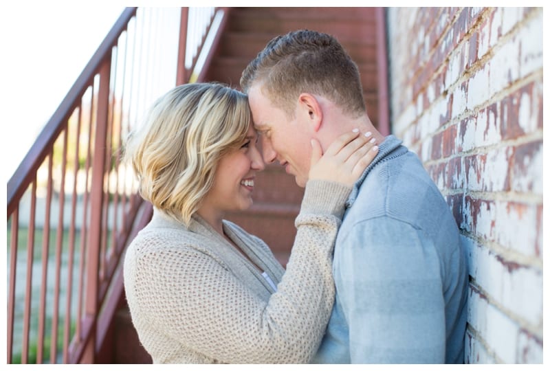 College Sweethearts engagement session in Downtown Champaign, IL Photos