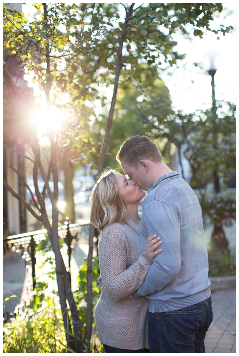 College Sweethearts engagement session in Downtown Champaign, IL Photos