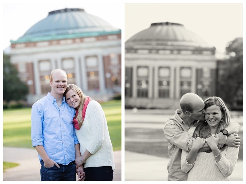 University of Illinois College Sweethearts Engagement Session in Champaign, IL Photos  by Ebby L Photography