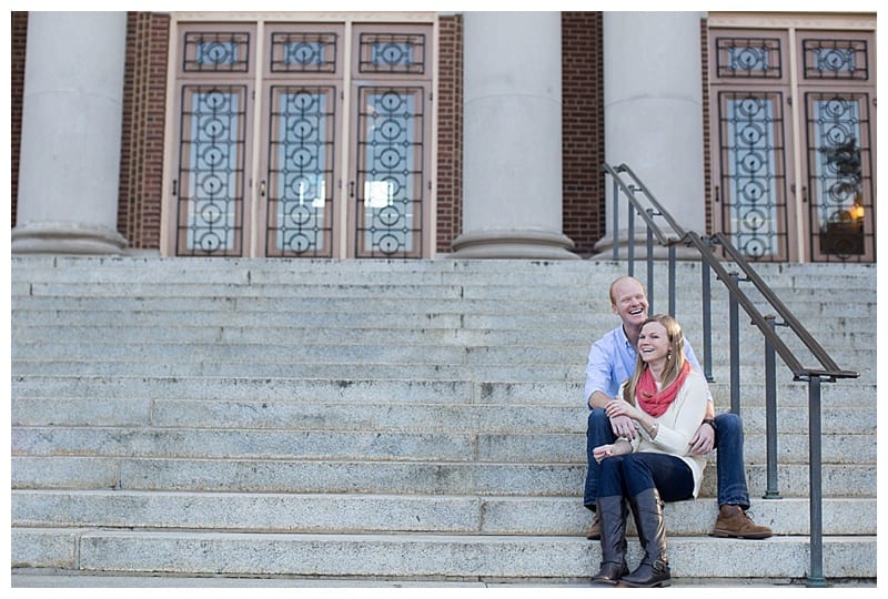 University of Illinois College Sweethearts Engagement Session in Champaign, IL Photos  by Ebby L Photography