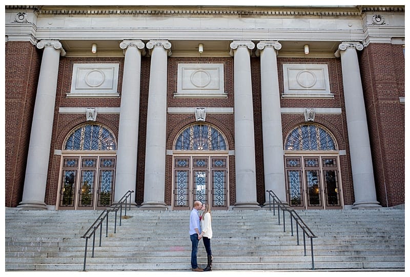 University of Illinois College Sweethearts Engagement Session in Champaign, IL Photos  by Ebby L Photography