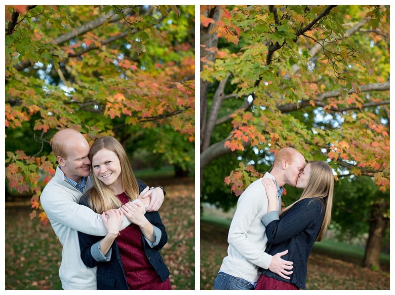 University of Illinois College Sweethearts Engagement Session in Champaign, IL Photos  by Ebby L Photography
