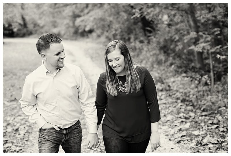 Adorable Couple Engagement Photos at Lake of the Woods Photos by Ebby L Photography