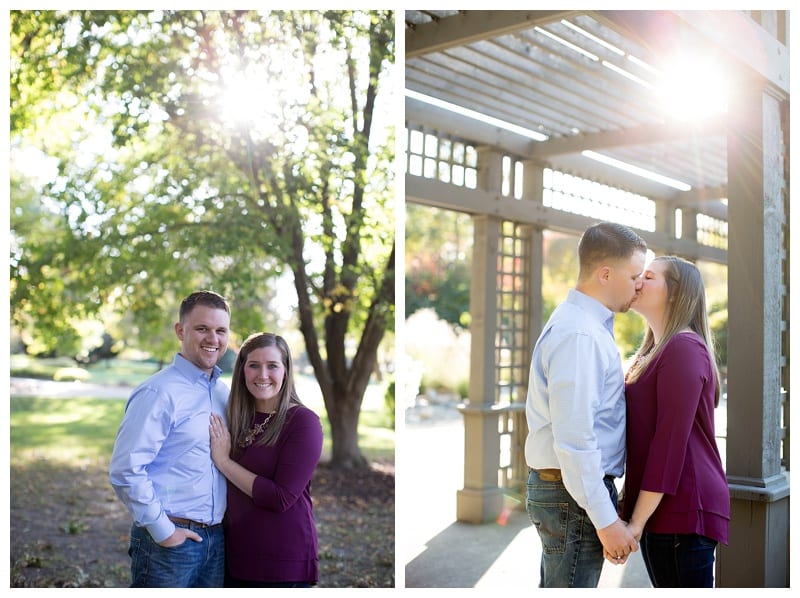 Adorable Couple Engagement Photos at Lake of the Woods Photos by Ebby L Photography