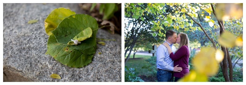 Adorable Couple Engagement Photos at Lake of the Woods Photos by Ebby L Photography