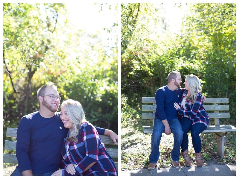 A Fall Flannel Filled Engagement Session in Champaign, IL Photos by Ebby L Photography