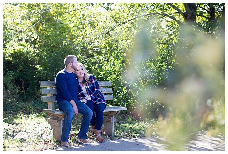 A Fall Flannel Filled Engagement Session in Champaign, IL Photos by Ebby L Photography