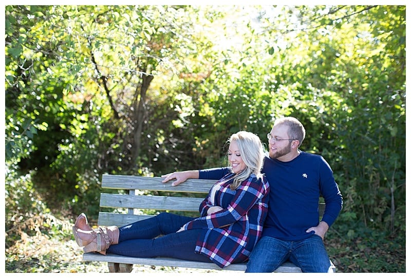 A Fall Flannel Filled Engagement Session in Champaign, IL Photos by Ebby L Photography