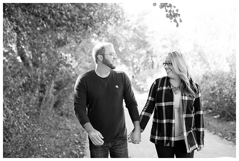A Fall Flannel Filled Engagement Session in Champaign, IL Photos by Ebby L Photography