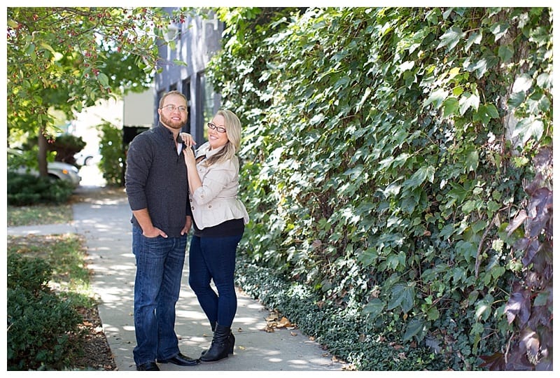 A Fall Flannel Filled Engagement Session in Champaign, IL Photos by Ebby L Photography