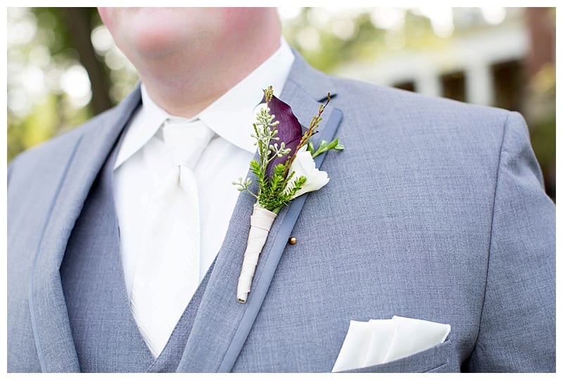 A Plum and Gray Wedding at the Hilton Garden Inn in Champaign, IL Photos by Ebby L Photography©