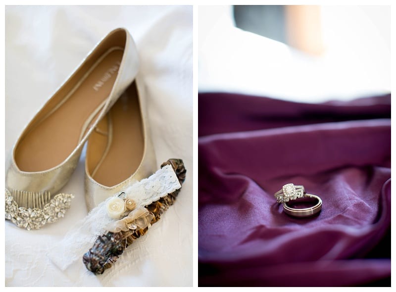 A Plum and Gray Wedding at the Hilton Garden Inn in Champaign, IL Photos by Ebby L Photography©
