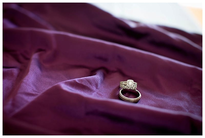 A Plum and Gray Wedding at the Hilton Garden Inn in Champaign, IL Photos by Ebby L Photography©