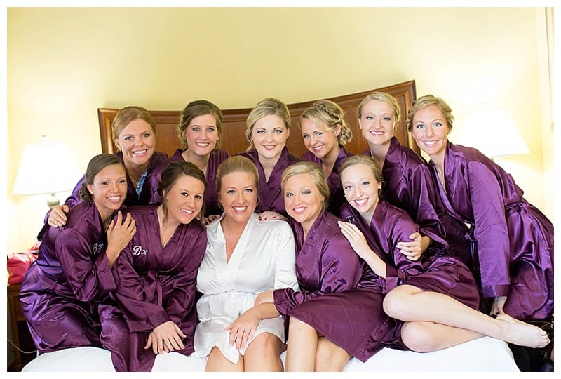 A Plum and Gray Wedding at the Hilton Garden Inn in Champaign, IL Photos by Ebby L Photography©
