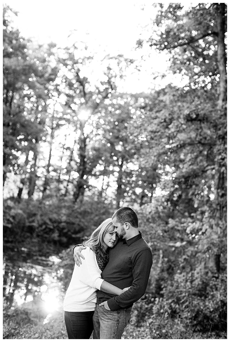 A perfect fall engagement at Allerton Park in Monticello, IL Photos by Ebby L Photography