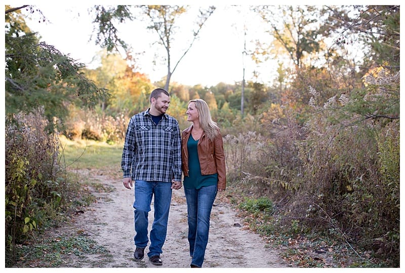A perfect fall engagement at Allerton Park in Monticello, IL Photos by Ebby L Photography