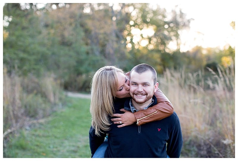 A perfect fall engagement at Allerton Park in Monticello, IL Photos by Ebby L Photography