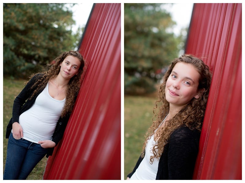 Horse Loving MSHS Senior at Country Farm in Mahomet, IL Photos by Ebby L Photography